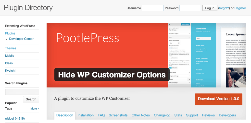 Remove WordPress Customizer sections easily 4