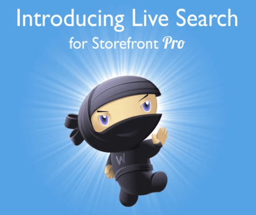 WooCommerce Storefront Pro live search