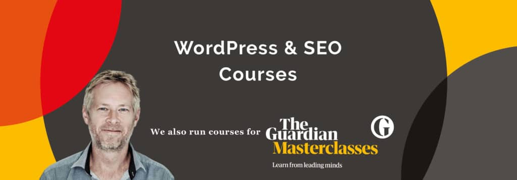 wordpress and seo courses