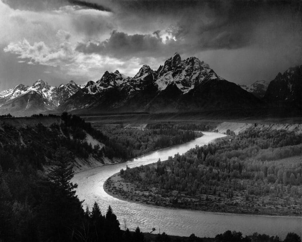 "The Tetons and the Snake River" by Ansel Adams