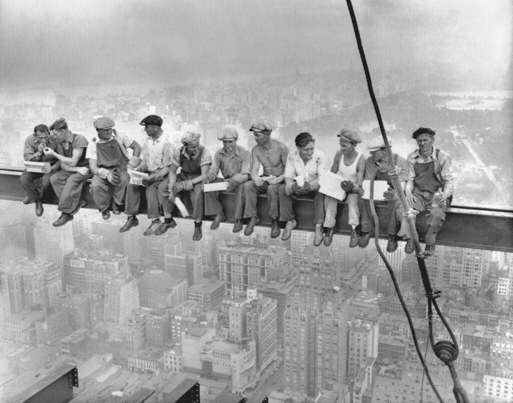 "Lunch Atop a Skyscraper" by Charles C. Ebbets