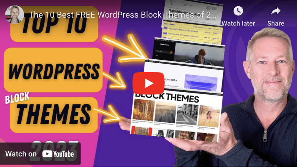 best wordpress block themes 2023